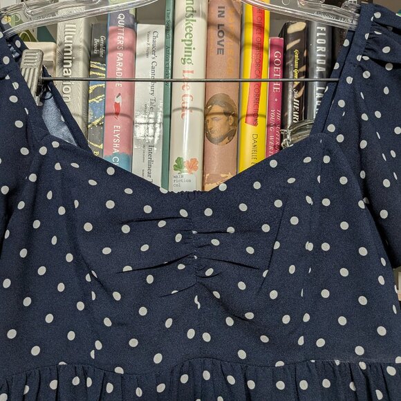 Draper James Emily polka dot mini dress - Picture 3 of 8